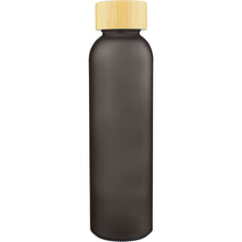 Įkelti vaizdą į galerijos rodinį, Stiklinė gertuvė su bambukiniu kamšteliu 500 ml