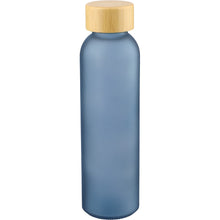 Įkelti vaizdą į galerijos rodinį, Stiklinė gertuvė su bambukiniu kamšteliu 500 ml