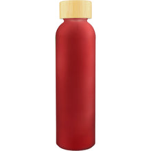 Įkelti vaizdą į galerijos rodinį, Stiklinė gertuvė su bambukiniu kamšteliu 500 ml