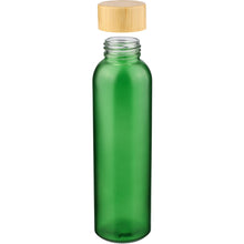 Įkelti vaizdą į galerijos rodinį, Stiklinė gertuvė su bambukiniu kamšteliu 500 ml